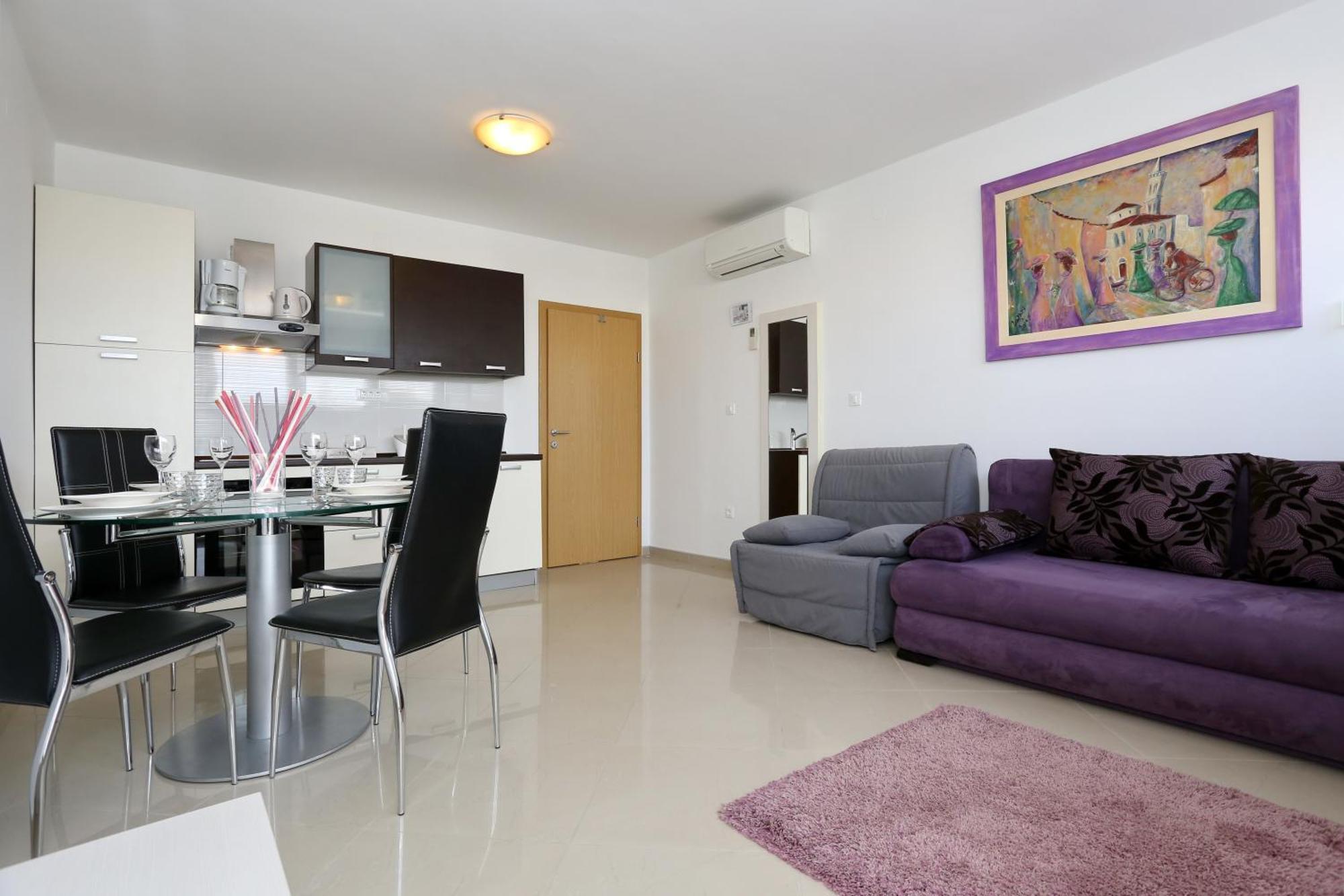 Luxury Town Center Apartments Zadar Rum bild