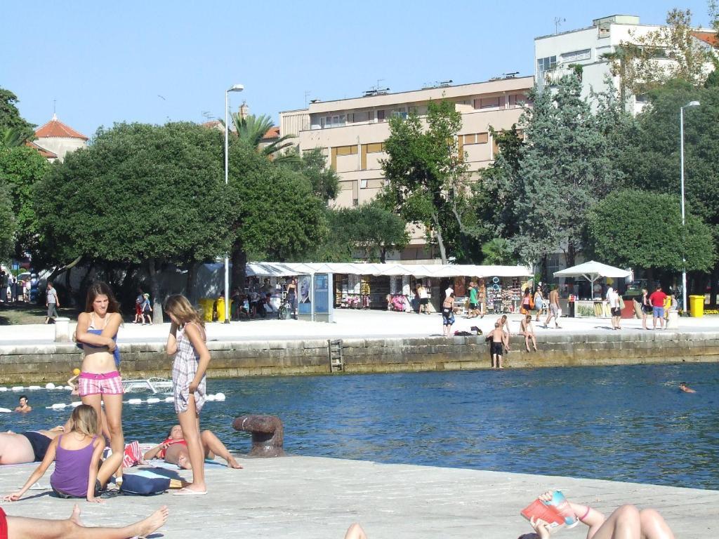 Luxury Town Center Apartments Zadar Rum bild